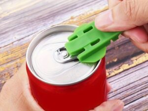 30-Piece Colored Manual Can Opener Set - Easy-grip design, durable plastic material, reusable or disposable, safe and reliable, suitable for soft drinks, beer, and aluminum cans, with built-in beverage separator, ideal for picnics, barbecues, camping, and family gatherings.