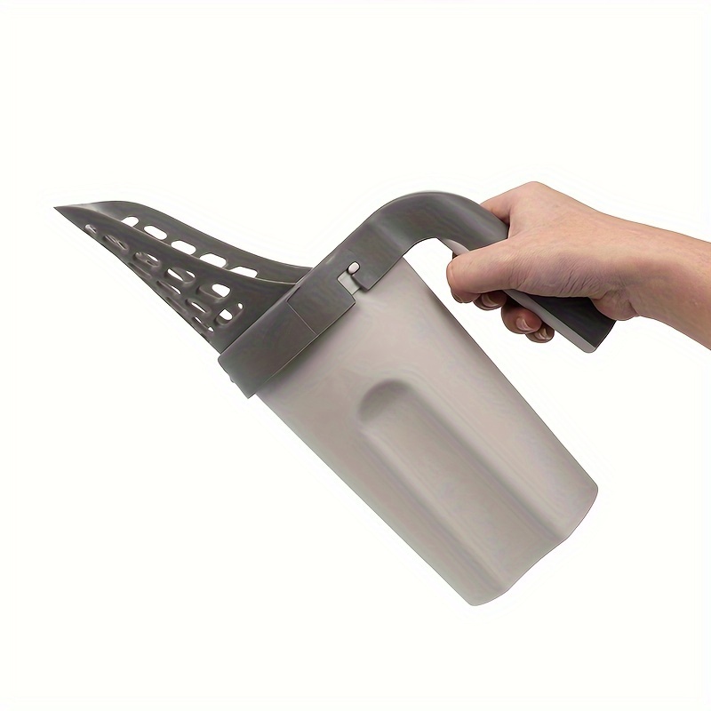 Large Capacity Cat Litter Box with Integrated Trash Can, Removable Deep Scoop, Easy Maintenance, Self-Cleaning Design, Durable PP Material - Ideal for Cats, Litter Waste Management|Modern Pet Accessory|Easyclean Material